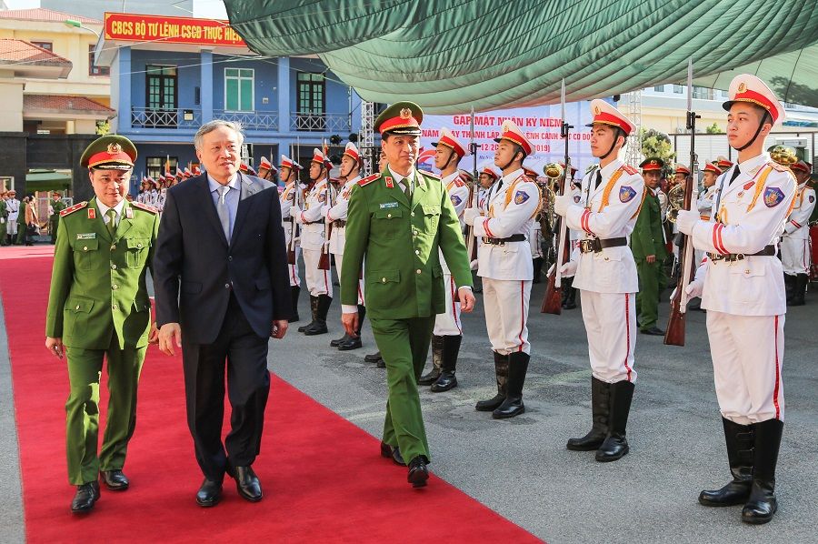 Gặp mặt kỷ niệm 10 năm Ngày thành lập Bộ Tư lệnh Cảnh sát cơ động