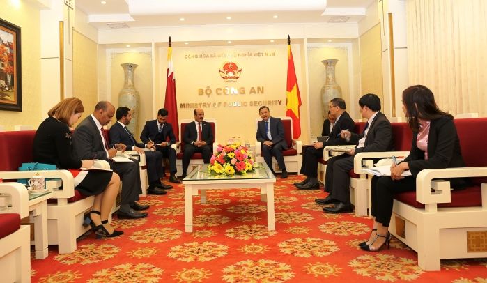 Bộ trưởng Tô Lâm tiếp xã giao Đại sứ Qatar và Đại sứ Mozambique