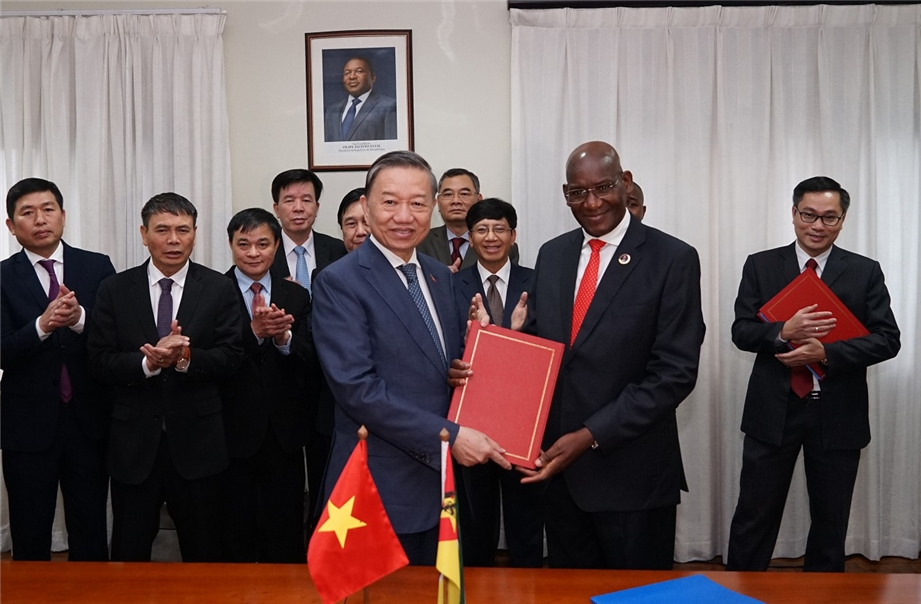 Hội đàm cấp cao giữa Bộ Công an Việt Nam và Bộ Tư pháp, Hiến pháp và Tôn giáo Mozambique