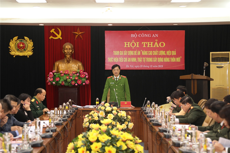 Nâng cao chất lượng, hiệu quả thực hiện tiêu chí an ninh, trật tự trong xây dựng nông thôn mới