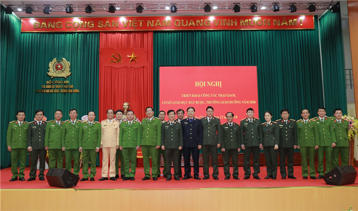 Triển khai công tác trại giam, cơ sở giáo dục bắt buộc, trường giáo dưỡng năm 2020