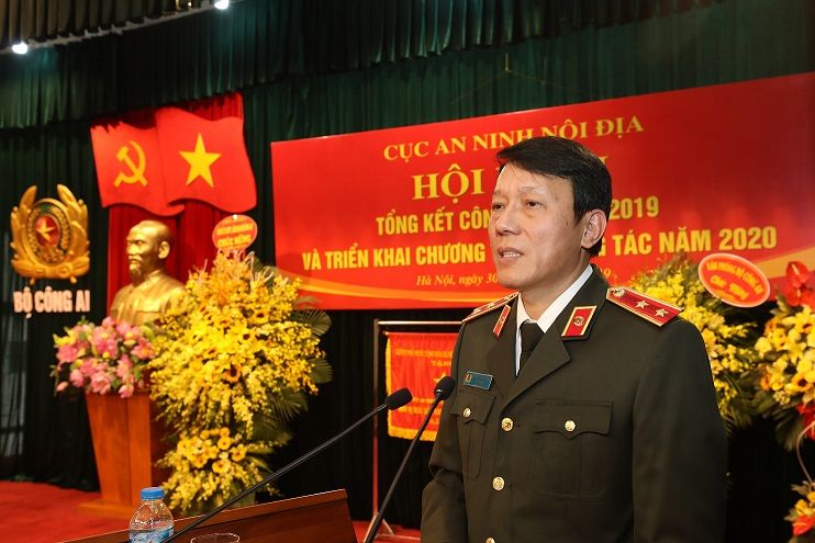 Thứ trưởng Lương Tam Quang dự Hội nghị triển khai công tác năm 2020 của Cục An ninh nội địa