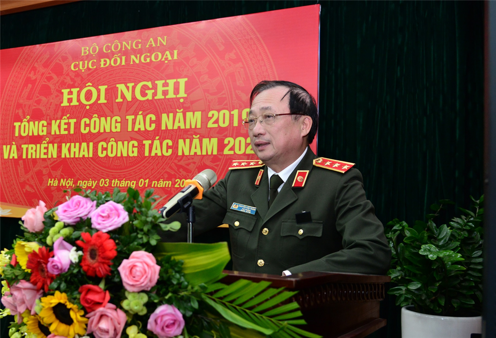 Cục Đối ngoại Bộ Công an triển khai công tác năm 2020