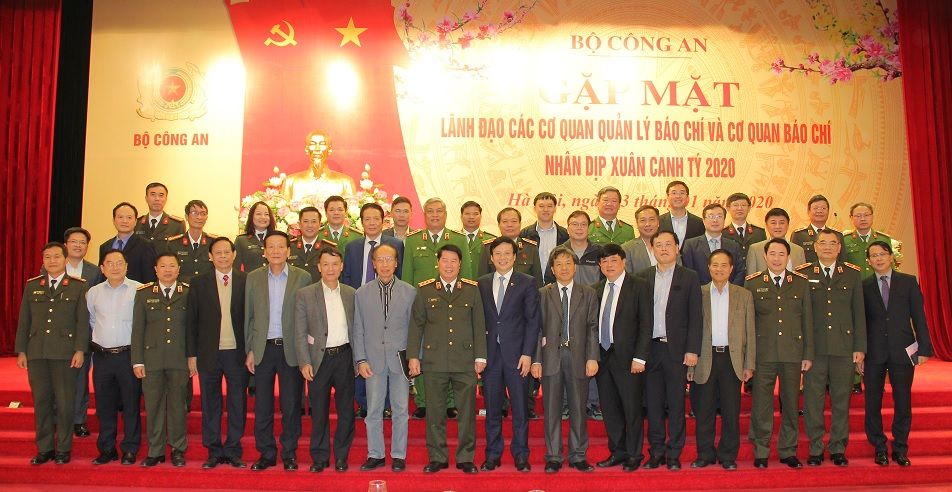Bộ Công an gặp mặt các cơ quan báo chí nhân dịp Xuân Canh Tý 2020