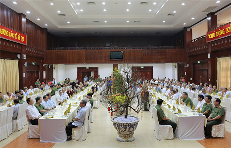 Đảng ủy Công an Trung ương, Bộ Công an gặp mặt, chúc Tết cán bộ Công an cấp cao đã nghỉ hưu khu vực phía Nam nhân dịp Tết Nguyên đán Canh Tý 2020