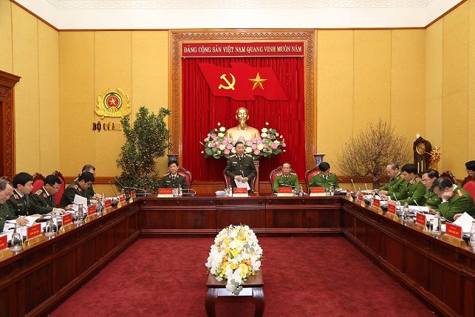 Bộ Công an giao ban định kỳ đánh giá tình hình, kết quả công tác công an tháng 01/2020