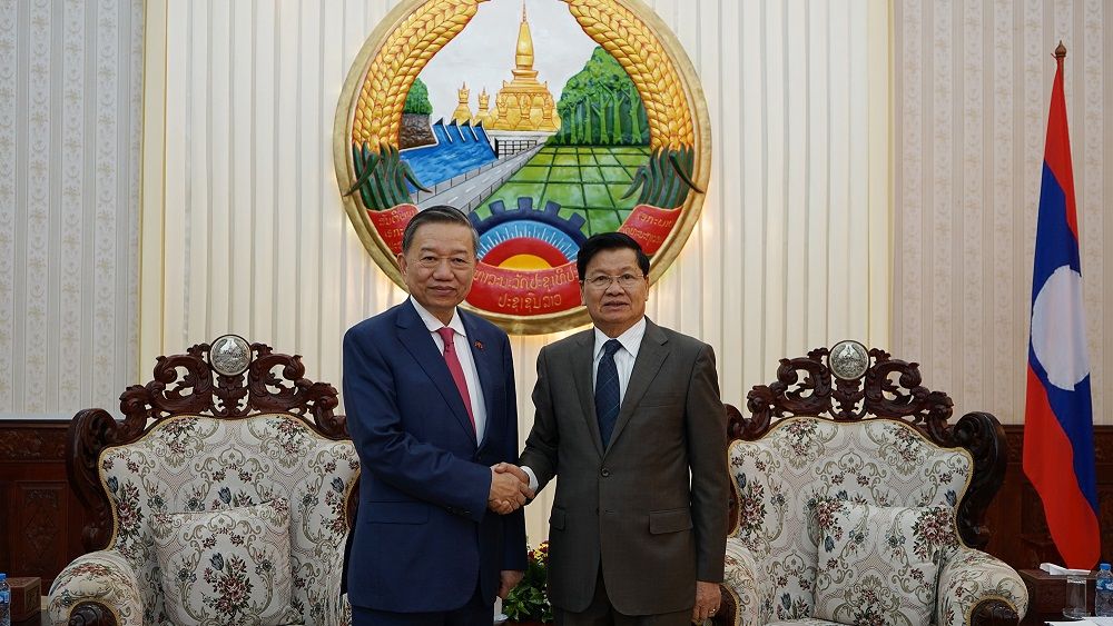 Bộ trưởng Tô Lâm thăm và làm việc tại Cộng hòa Dân chủ Nhân dân Lào