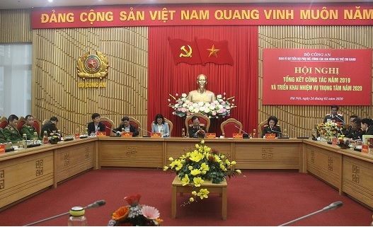 Ban Vì sự tiến bộ phụ nữ, công tác gia đình và trẻ em Công an nhân dân triển khai nhiệm vụ trọng tâm năm 2020