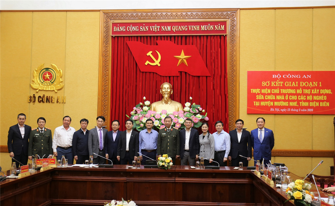 Sơ kết giai đoạn 1 thực hiện chủ trương hỗ trợ xây dựng, sửa chữa nhà ở cho các hộ nghèo tại huyện Mường Nhé, tỉnh Điện Biên