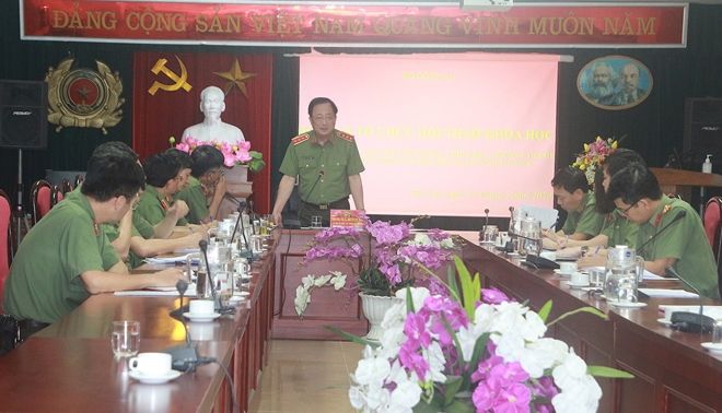Thống nhất phương án tổ chức Hội thảo nhân dịp kỷ niệm 75 năm Ngày truyền thống lực lượng Công an nhân dân