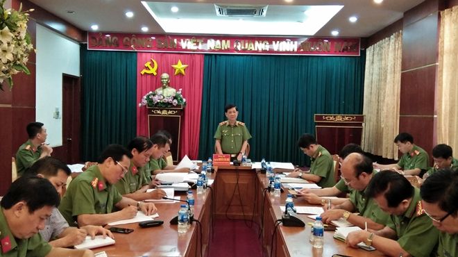Thứ trưởng Nguyễn Văn Sơn khảo sát các trụ sở, công trình xây dựng của lực lượng Công an nhân dân tại TP. Hồ Chí Minh