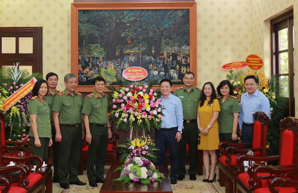 Bộ Công an chúc mừng các cơ quan thông tấn, báo chí nhân kỷ niệm 95 năm Ngày Báo chí cách mạng Việt Nam