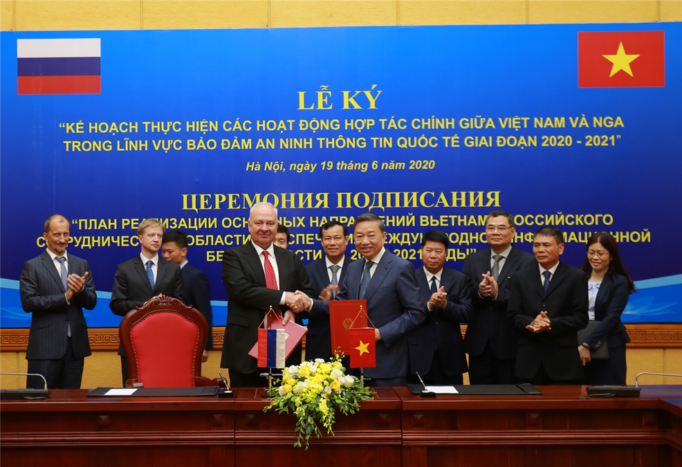 Việt Nam - Liên bang Nga tăng cường hợp tác bảo đảm an ninh thông tin quốc tế