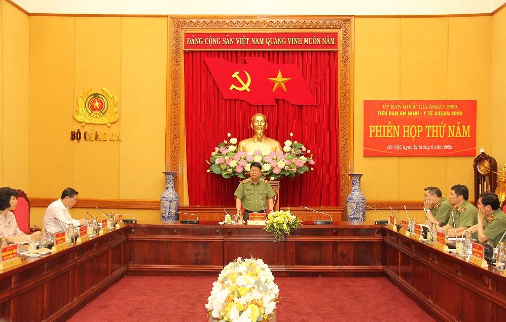 Tiểu ban An ninh - Y tế ASEAN 2020 họp phiên thứ năm