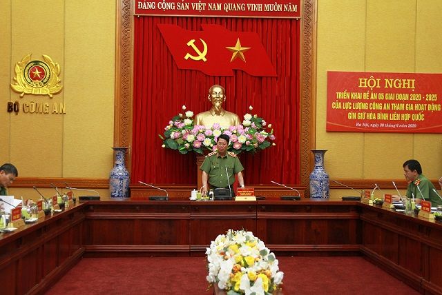 Lực lượng Công an nhân dân sẵn sàng nguồn nhân lực tham gia hoạt động gìn giữ hòa bình Liên Hợp Quốc