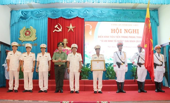 Nhân rộng những điển hình tiên tiến trong Công an tỉnh Bạc Liêu