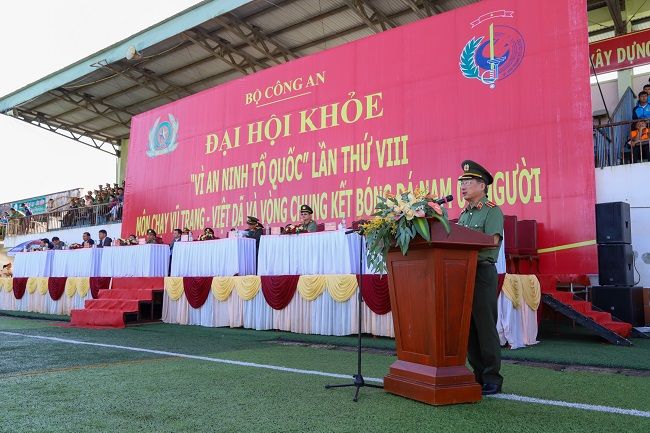 Sôi nổi Đại hội khỏe “Vì an ninh Tổ quốc” lần thứ VIII