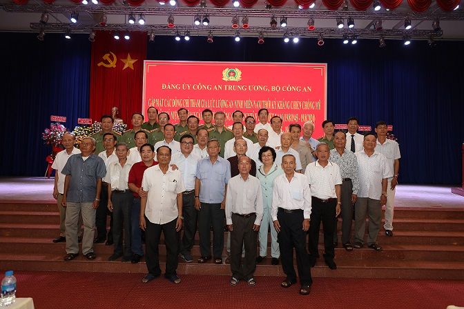 Bộ Công an tổ chức gặp mặt lực lượng An ninh miền Nam thời kỳ kháng chiến chống Mỹ, cứu nước