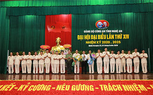 Đảng bộ Công an tỉnh Nghệ An nhiệm kỳ 2020 – 2025 phấn đấu hoàn thành xuất sắc nhiệm vụ được giao, góp phần quan trọng vào sự nghiệp phát triển kinh tế - xã hội trên quê hương Bác Hồ