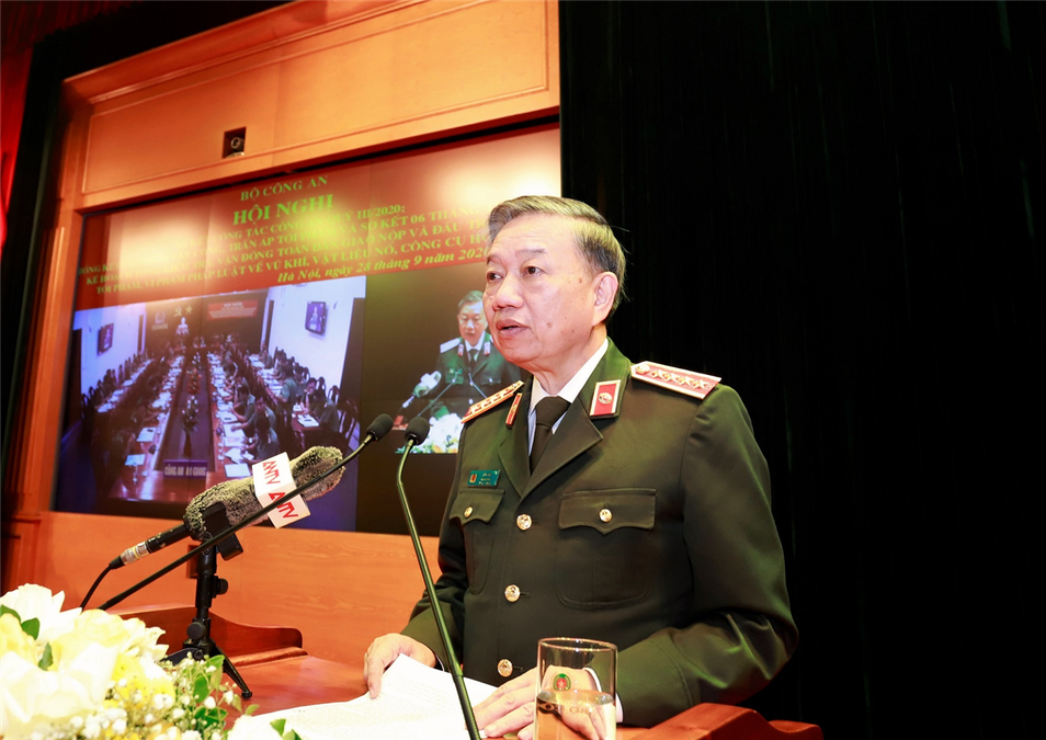 Bộ Công an sơ kết công tác công an Quý III/2020; tổng kết cao điểm tấn công, trấn áp tội phạm và sơ kết 06 tháng thực hiện Kế hoạch số 105