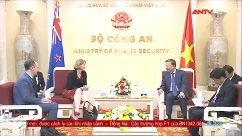 Thúc đẩy quan hệ hợp tác giữa Bộ Công an Việt Nam với các cơ quan thực thi pháp luật New Zealand