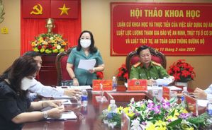Phú Yên: Xây dựng Luật Lực lượng tham gia bảo vệ ANTT ở cơ sở và Luật TTATGT đường bộ là rất cần thiết