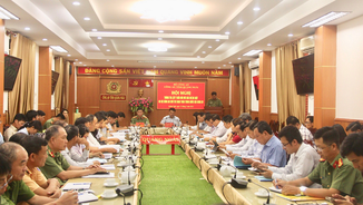 Công an tỉnh Quảng Ngãi tổ chức Hội nghị tuyên truyền về các dự án luật do Bộ Công an chủ trì soạn thảo