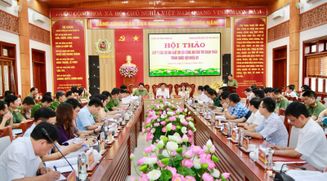 Hội thảo góp ý các dự án luật do Bộ Công an chủ trì soạn thảo tại Nghệ An