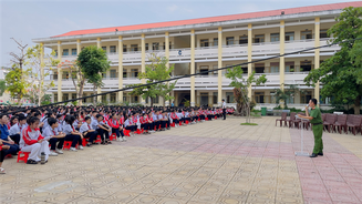 Công an Kon Tum đẩy mạnh tuyên truyền, phổ biến, giáo dục pháp luật
