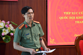 Đại biểu Quốc hội tỉnh Điện Biên tiếp xúc cử tri trước kỳ họp thứ 7, lấy ý kiến đối với các dự án luật do Bộ Công an chủ trì soạn thảo