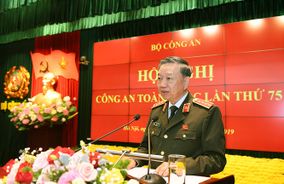 Bế mạc Hội nghị Công an toàn quốc lần thứ 75
