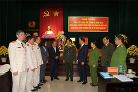 Công an tỉnh Hà Nam: Triển khai chương trình công tác năm 2019 và đón nhận Huân chương Bảo vệ Tổ quốc hạng Nhì