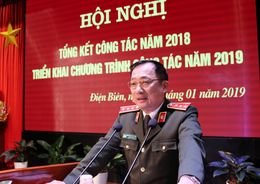 Công an tỉnh Điện Biên triển khai công tác năm 2019