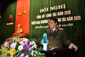 Công an tỉnh Ninh Bình tổng kết công tác năm 2019, triển khai chương trình công tác năm 2020