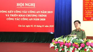 Công an tỉnh Gia Lai triển khai nhiệm vụ công tác năm 2020