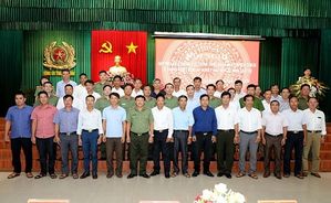 Công an tỉnh Thái Bình gặp mặt, biểu dương, khen thưởng lực lượng Công an xã bán chuyên trách có thành tích xuất sắc