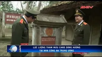 Lực lượng Tham mưu CAND về nguồn tại Tuyên Quang