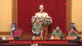 Bộ Công an giao ban công tác công an tháng 4, triển khai nhiệm vụ trọng tâm tháng 5/2018