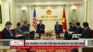 Bộ trưởng Tô Lâm tiếp Đại sứ Hoa Kỳ