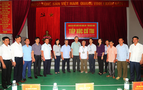 Bộ trưởng Tô Lâm tiếp xúc cử tri tỉnh Bắc Ninh