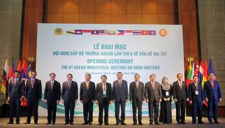Khai mạc Hội nghị cấp Bộ trưởng ASEAN lần thứ 6 về vấn đề ma túy