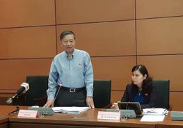 Bộ trưởng Tô Lâm thảo luận tại Tổ về Luật Thi hành án hình sự (sửa đổi)