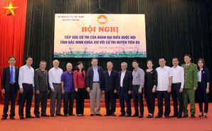 Bộ trưởng Tô Lâm tiếp xúc cử tri huyện Tiên Du, tỉnh Bắc Ninh