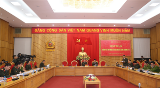 Bộ Công an họp báo thông báo tình hình, kết quả công tác công an năm 2018