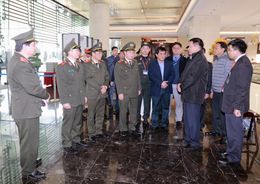 Lãnh đạo Bộ Công an kiểm tra công tác đảm bảo an ninh, an toàn phục vụ Hội nghị Mỹ - Triều