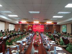 Bộ Công an giao ban công tác đảng, công tác chính trị trong Công an nhân dân 6 tháng đầu năm 2019 khu vực phía Nam