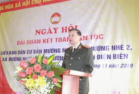 Bộ trưởng Tô Lâm dự Ngày hội Đại đoàn kết toàn dân tộc tại huyện Mường Nhé, tỉnh Điện Biên