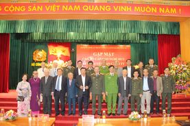 Bộ Công an gặp mặt cán bộ Công an cấp cao đã nghỉ hưu nhân dịp Tết Nguyên đán Canh Tý 2020