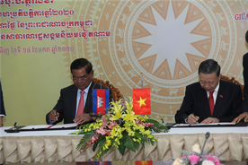Bộ Công an Việt Nam và Bộ Nội vụ Vương quốc Campuchia hội đàm, ký kết Kế hoạch hợp tác năm 2020