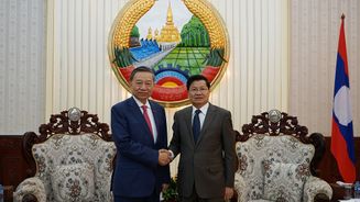 Bộ trưởng Tô Lâm thăm và làm việc tại Cộng hòa Dân chủ Nhân dân Lào